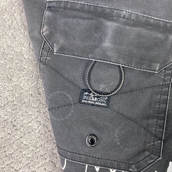 Billabong Board Shorts Jean Michel Basquiat Andy Warhol Men's 30 Swim Trunks - Picture 8 of 16